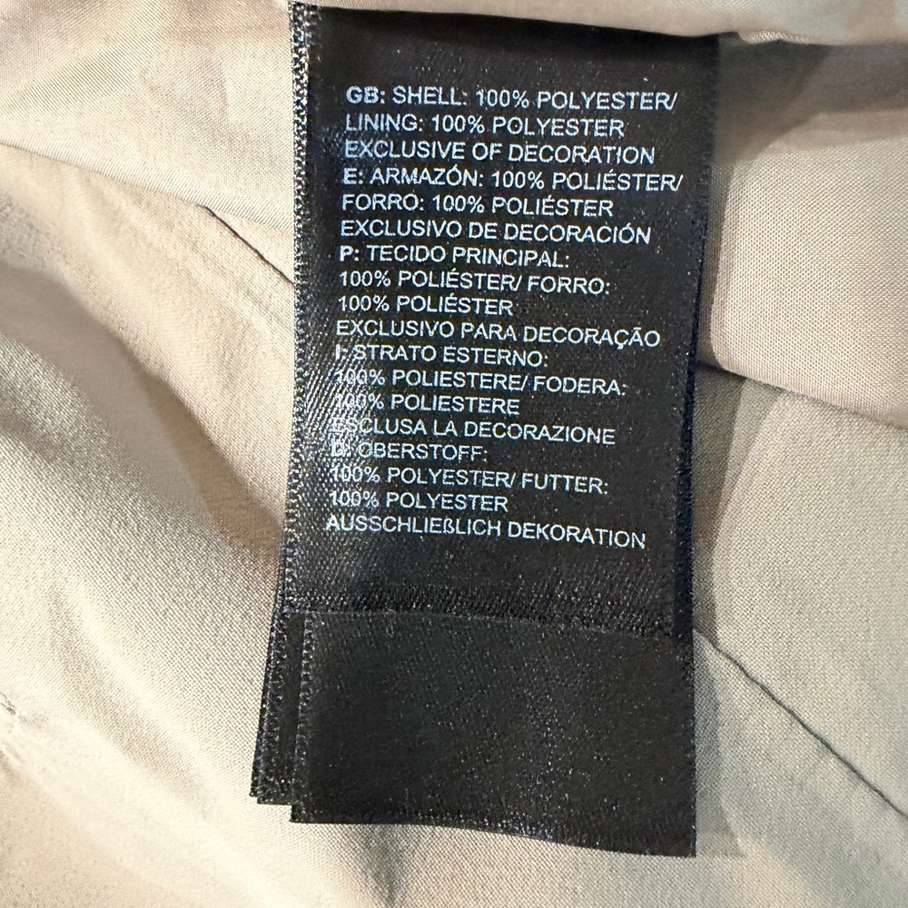 The North Face Women's Taupe Hooded Trench Coat. Hardly worn - Picture 6 of 8